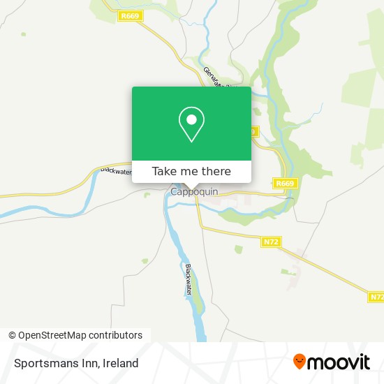 Sportsmans Inn map