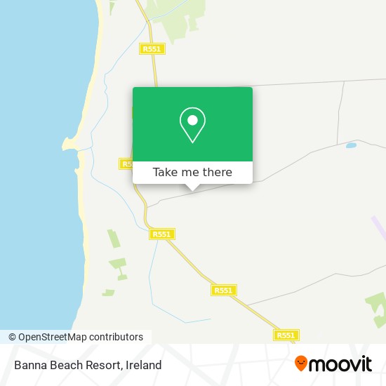 Banna Beach Resort map
