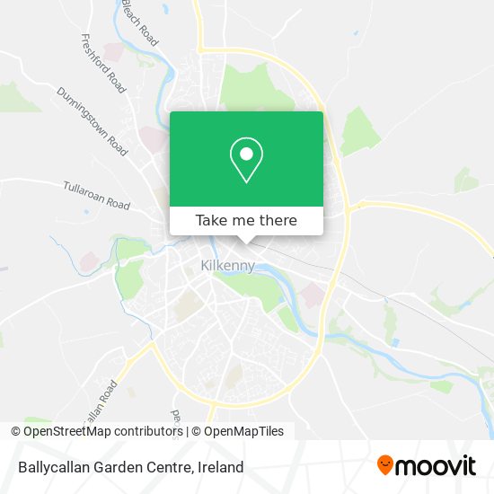 Ballycallan Garden Centre map