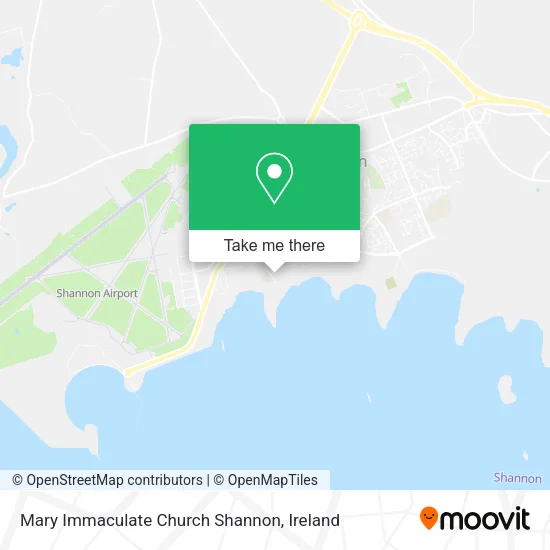 Mary Immaculate Church Shannon map
