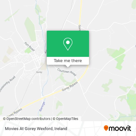 Movies At Gorey Wexford map