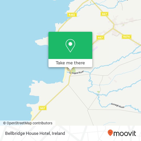 Bellbridge House Hotel plan