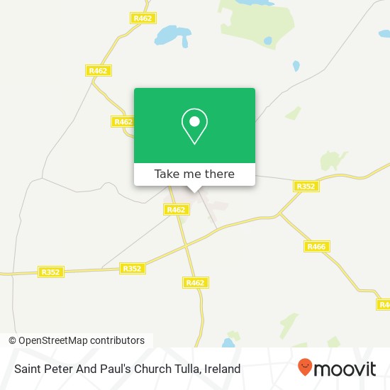 Saint Peter And Paul's Church Tulla plan