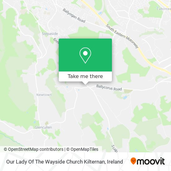 Our Lady Of The Wayside Church Kilternan map