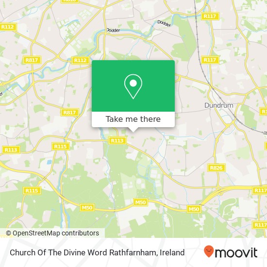 Church Of The Divine Word Rathfarnham plan