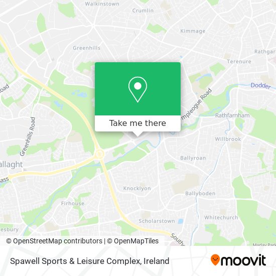 Spawell Sports & Leisure Complex plan