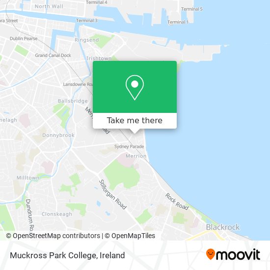 Muckross Park College map