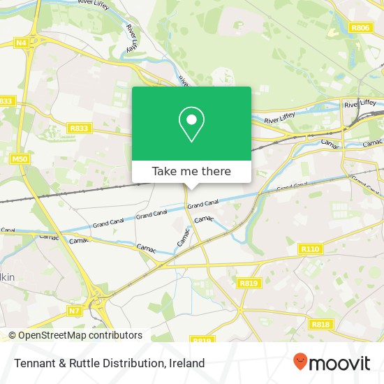 Tennant & Ruttle Distribution map