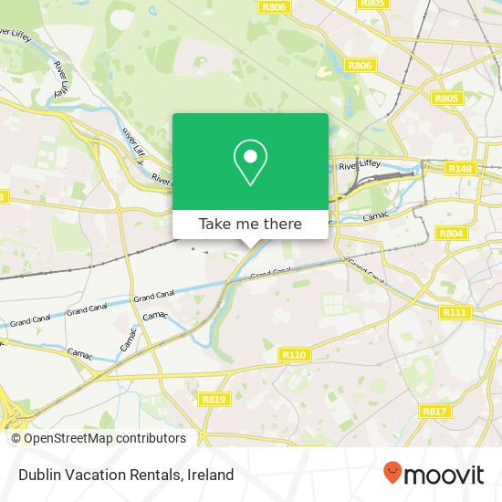 Dublin Vacation Rentals map