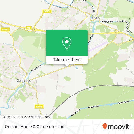 Orchard Home & Garden map