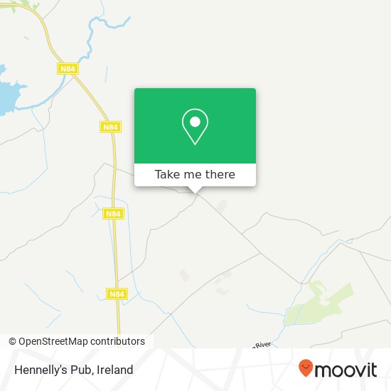 Hennelly's Pub map