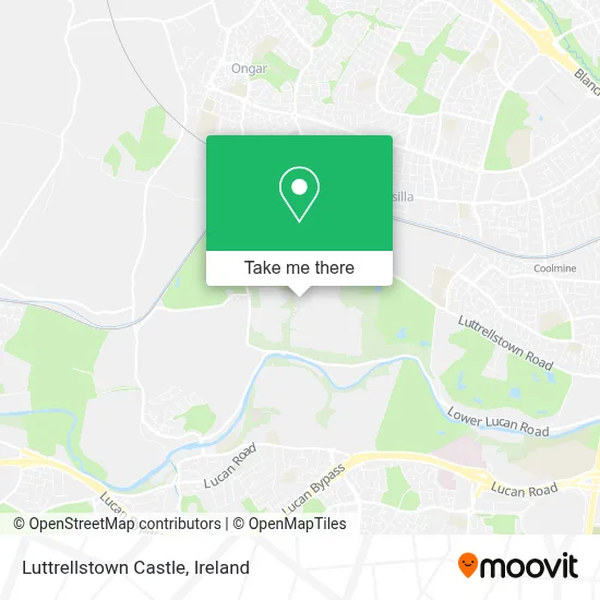 Luttrellstown Castle map