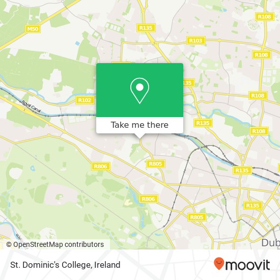 St. Dominic's College map