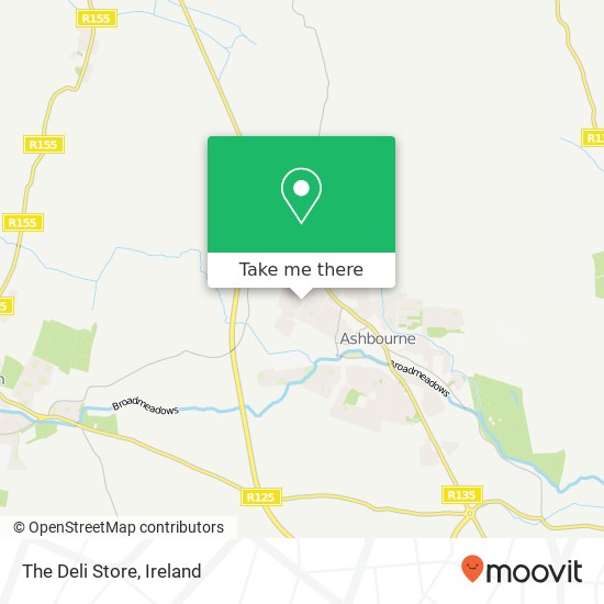The Deli Store map