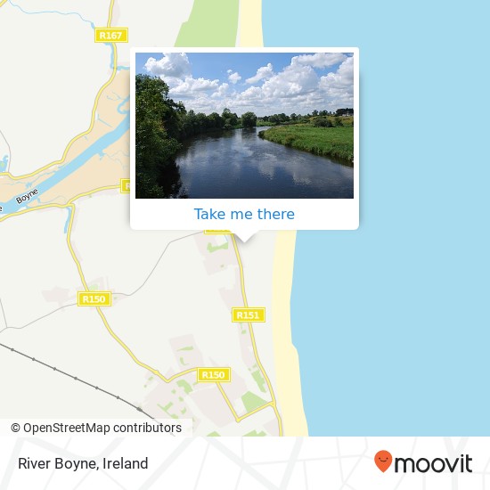 River Boyne map
