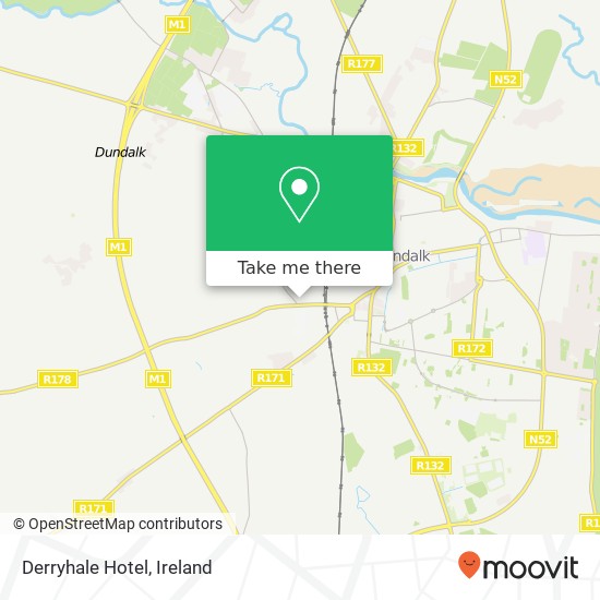 Derryhale Hotel map