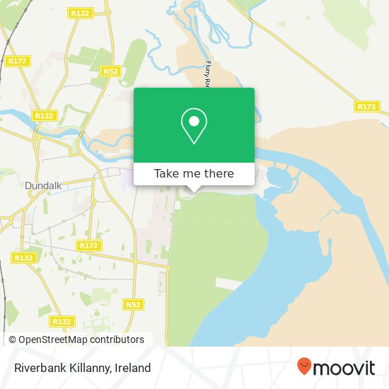 Riverbank Killanny map