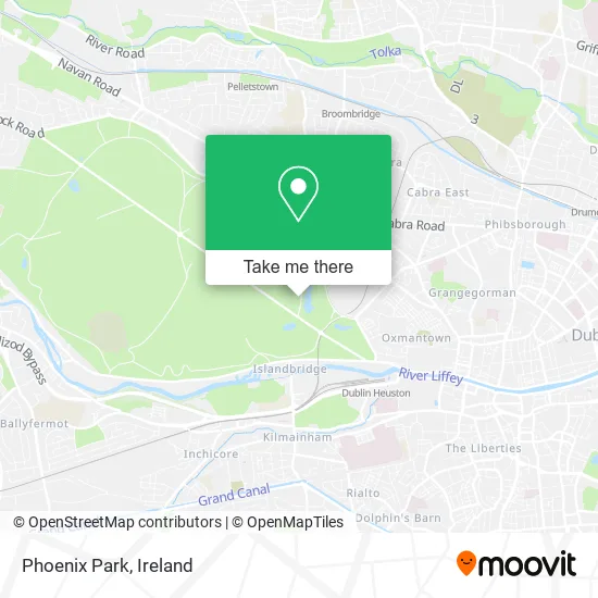 Phoenix Park map