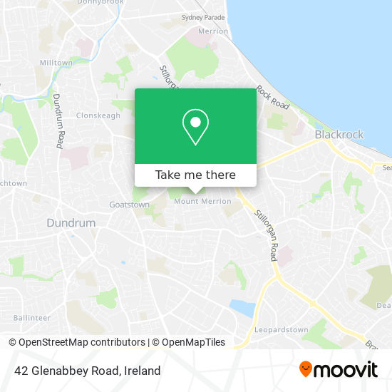 42 Glenabbey Road map