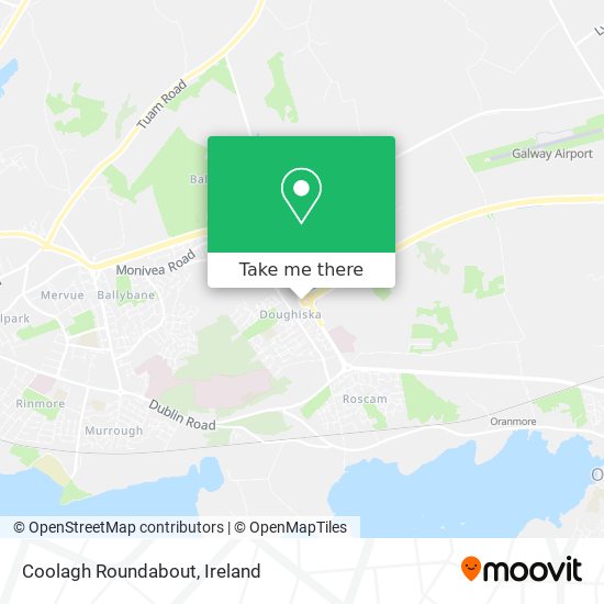 Coolagh Roundabout map