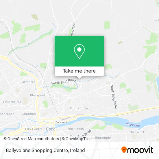 Ballyvolane Shopping Centre map