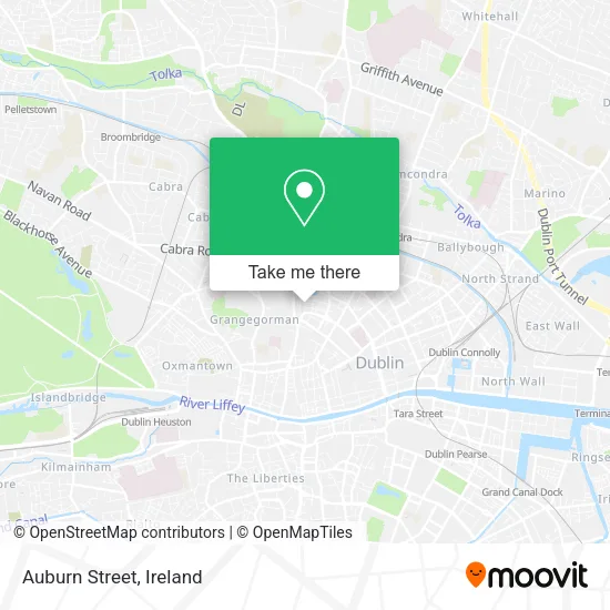 Auburn Street map