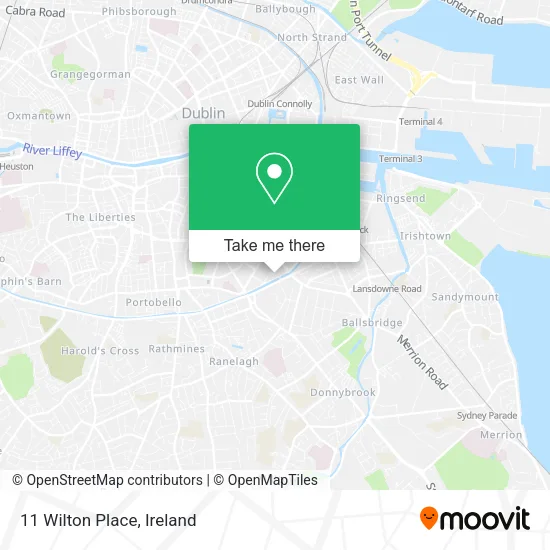 11 Wilton Place map