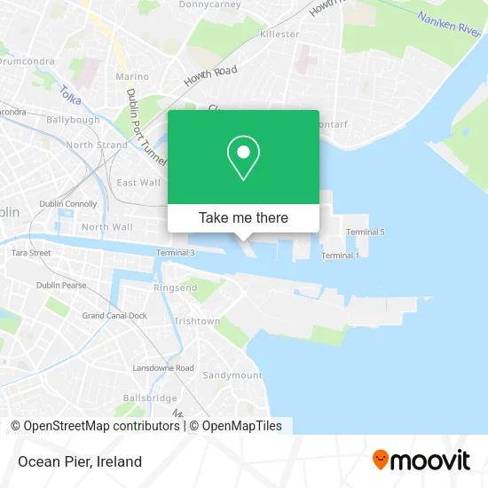 Ocean Pier map