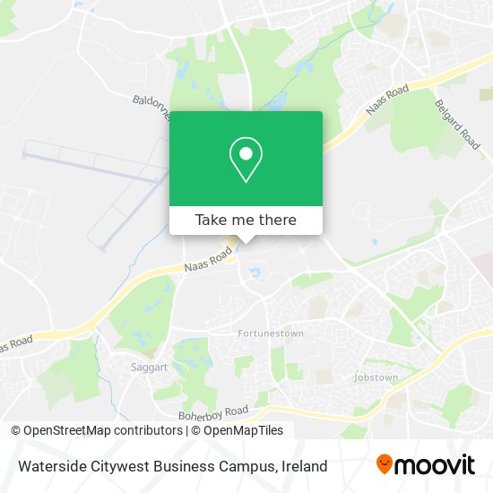 Waterside Citywest Business Campus map