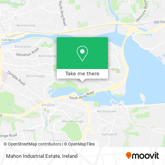 Mahon Industrial Estate map