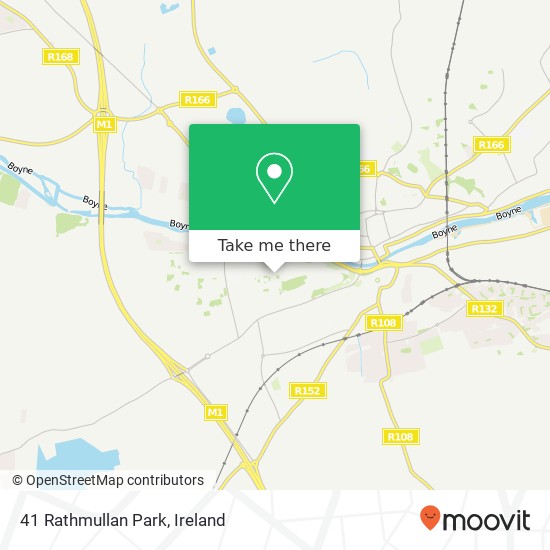 41 Rathmullan Park map