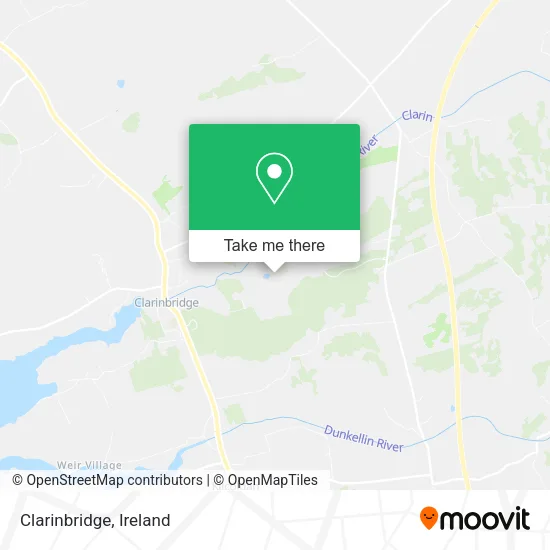 Clarinbridge map
