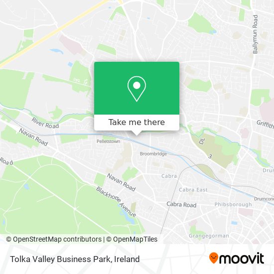 Tolka Valley Business Park map