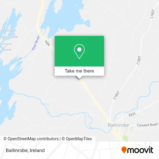 Ballinrobe map