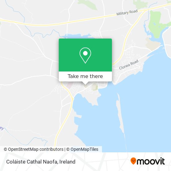 Coláiste Cathal Naofa map