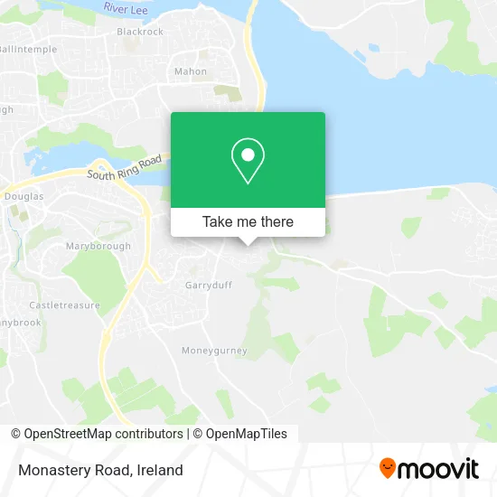 Monastery Road map