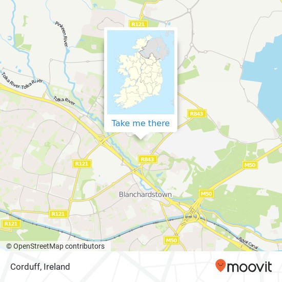 Corduff map