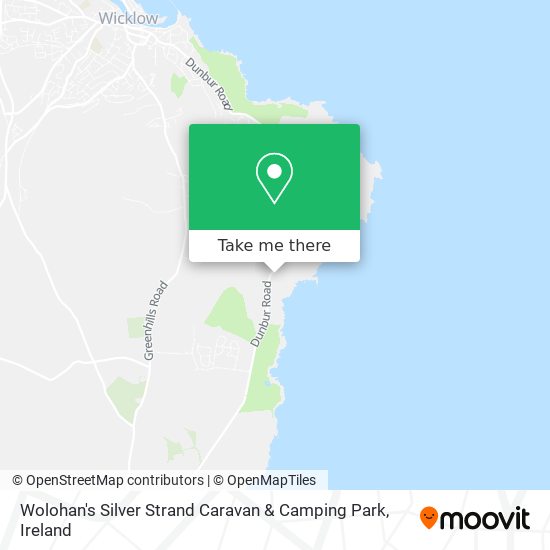Wolohan's Silver Strand Caravan & Camping Park map
