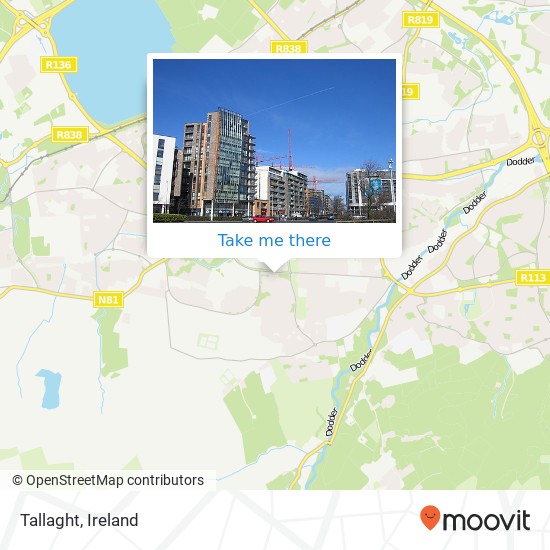 Tallaght map