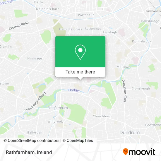 Rathfarnham map