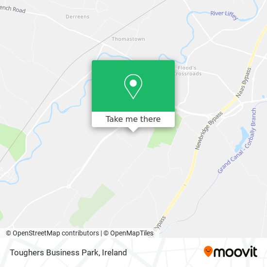 Toughers Business Park map