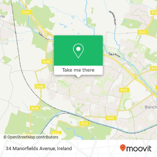 34 Manorfields Avenue map