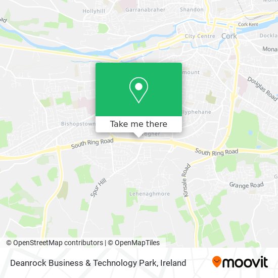 Deanrock Business & Technology Park map