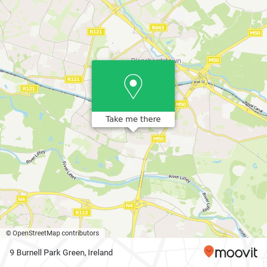 9 Burnell Park Green map
