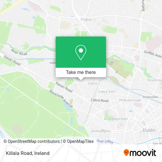 Killala Road map