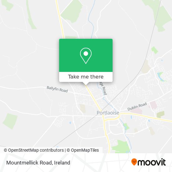 Mountmellick Road map