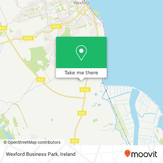 Wexford Business Park map