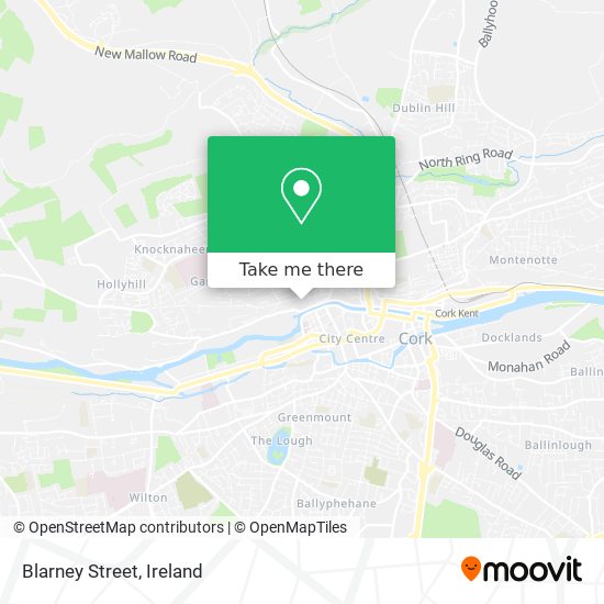 Blarney Street map