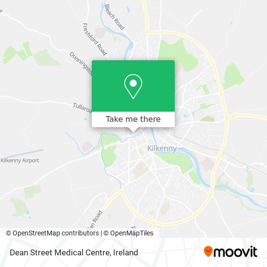 Dean Street Medical Centre map
