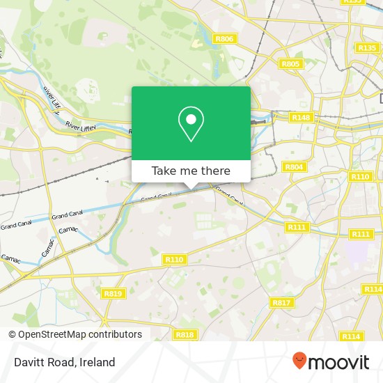 Davitt Road map